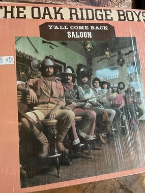 The Oak Ridge Boys "Y'all Come Back Saloon" Vinyl Album - Peach Cover